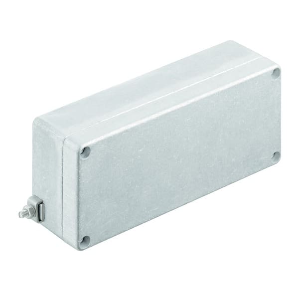 WEIDMÜLLER - Aluminium-Leergehäuse Klippon K, 165x70x45mm, unbehandelt, silber