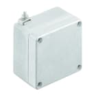 WEIDMÜLLER - Aluminium-Leergehäuse Klippon K, 70x70x45mm, unbehandelt, silber