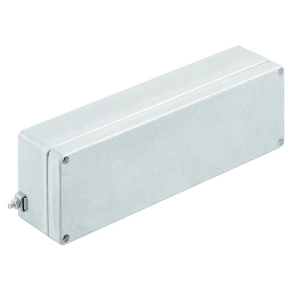 WEIDMÜLLER - Aluminium-Leergehäuse Klippon K, 250x80x55mm, unbehandelt, silber