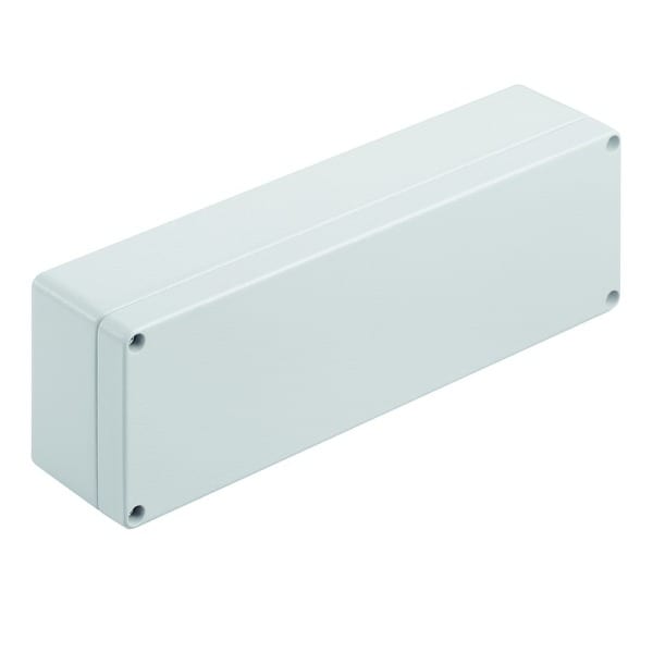 WEIDMÜLLER - Aluminium-Leergehäuse Klippon K, 250x80x55mm, Pulverbeschichtet, silbergrau