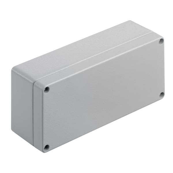 WEIDMÜLLER - Aluminium-Leergehäuse Klippon K, 175x80x57mm, Pulverbeschichtet, silbergrau