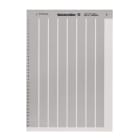 WEIDMÜLLER - Gerätemarkierung, selbstklebend, 20.3mm, Polyester, PVC frei, silber