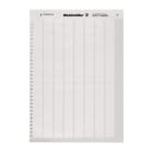 WEIDMÜLLER - Gerätemarkierung, selbstklebend, 20.3mm, Polyester, PVC frei, weiß