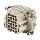 WEIDMÜLLER - HDC-Einsatz Buchse, 250V, 10A, Pole:24, Crimpanschl, BG 3