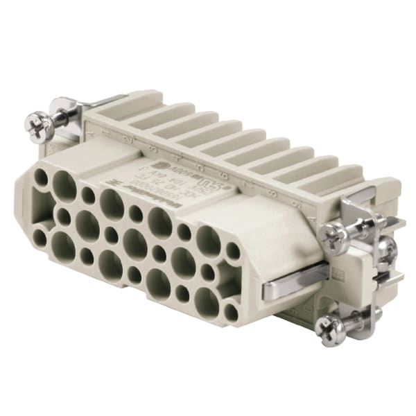 WEIDMÜLLER - HDC-Einsatz Buchse, 250V, 10A, Pole:25, Crimp, BG 5/7