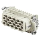 WEIDMÜLLER - HDC-Einsatz Buchse, 250V, 10A, Pole:40, Crimpanschl, BG 6