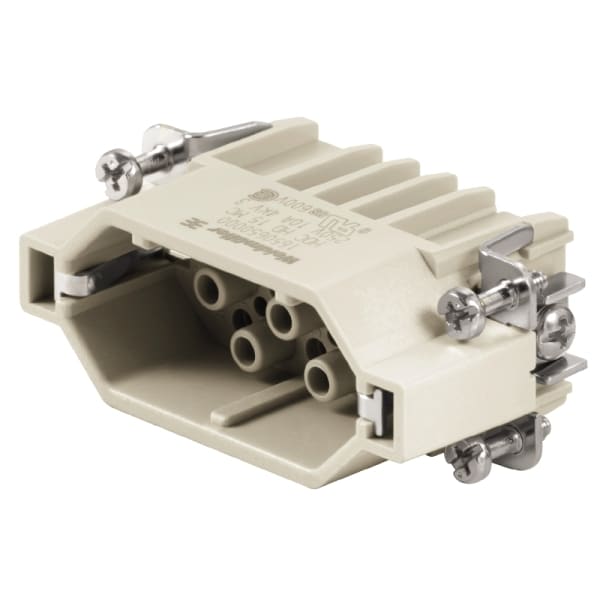 WEIDMÜLLER - HDC-Einsatz Stift, 250V, 10A, Pole:15, Crimpanschl, BG 2