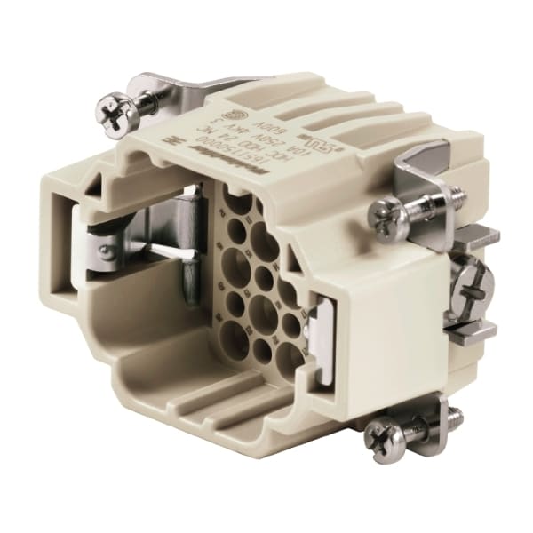 WEIDMÜLLER - HDC-Einsatz Stift, 250V, 10A, Pole:24, Crimpanschl, BG 3
