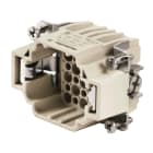 WEIDMÜLLER - HDC-Einsatz Stift, 250V, 10A, Pole:24, Crimpanschl, BG 3