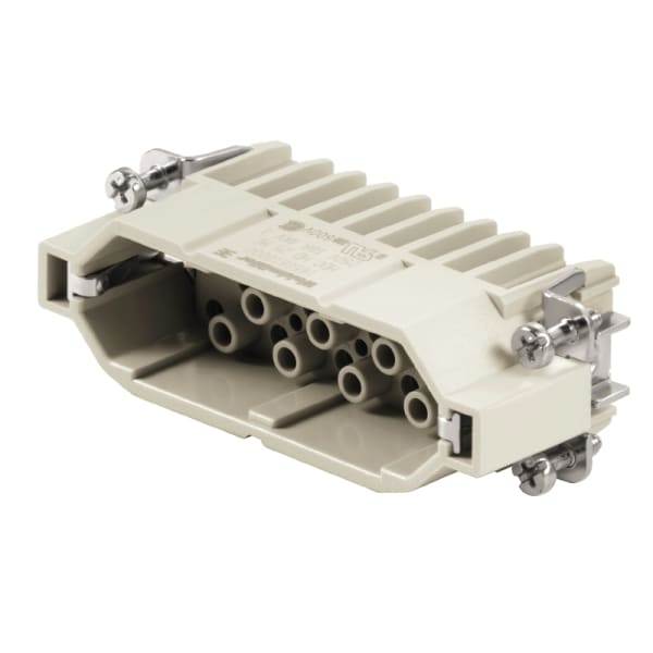 WEIDMÜLLER - HDC-Einsatz Stift, 250V, 10A, Pole:25, Crimpanschl, BG 5