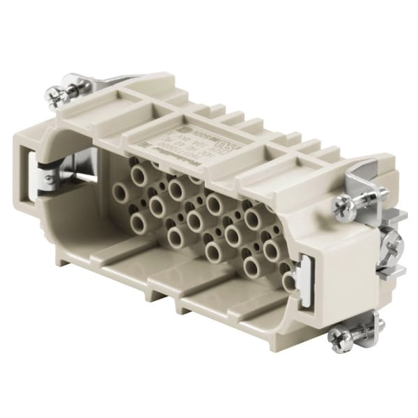 WEIDMÜLLER - HDC-Einsatz Stift, 250V, 10A, Pole:40, Crimpanschl, BG 6