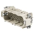 WEIDMÜLLER - HDC-Einsatz Stift, 250V, 10A, Pole:40, Crimpanschl, BG 6