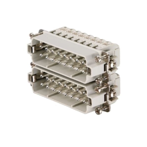 WEIDMÜLLER - HDC-Einsatz Stift, 250V, 16A, Pole:16, Schraubanschl, BG 5