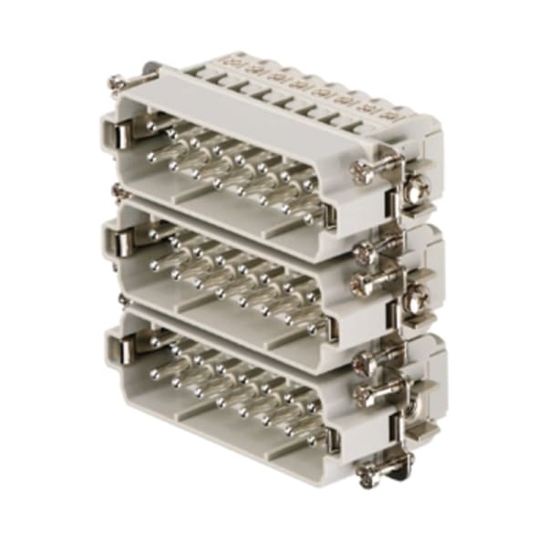WEIDMÜLLER - HDC-Einsatz Stift, 250V, 16A, Pole:16, Schraubanschl, BG 5