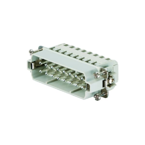 WEIDMÜLLER - HDC-Einsatz Stift, 250V, 16A, Pole:16, Zugfederanschl, BG 5