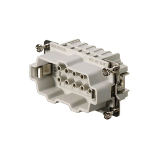 WEIDMÜLLER - HDC-Einsatz Stift, 500V, 16A, Pole:10, Crimpanschl, BG 4