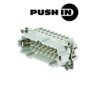 WEIDMÜLLER - HDC-Einsatz Stift, 500V, 16A, Pole:16, PUSH IN, BG 6
