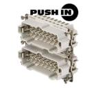 WEIDMÜLLER - HDC-Einsatz Stift, 500V, 16A, Pole:16, PUSH IN, BG 6