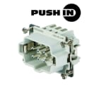 WEIDMÜLLER - HDC-Einsatz Stift, 500V, 24A, Pole:6, PUSH IN, BG 3