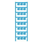 WEIDMÜLLER - Leitermarkierer SlimFix, 3-5mm, 12x5.8mm, PA 66, blau