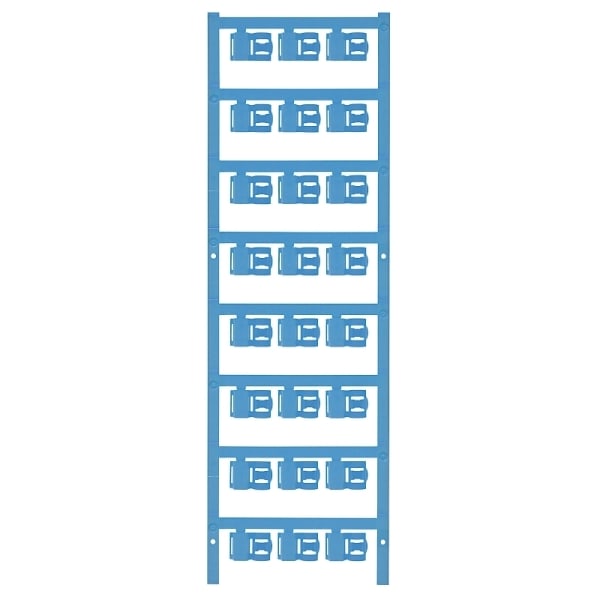 WEIDMÜLLER - Kabelmarkierer SlimFix Clip, 4-6mm, 12x9.3mm, PA 66, blau