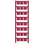 WEIDMÜLLER - Kabelmarkierer SlimFix Clip, 4-6mm, 12x9.3mm, PA 66, rot