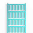 WEIDMÜLLER - Leitermarkierer SlimFix, 2.2-2.9mm, 21x3.6mm, PA 66, blau