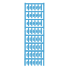 WEIDMÜLLER - Leitermarkierer SlimFix Clip, 1.5-2.5mm, 21x5.8mm, PA 66, bl