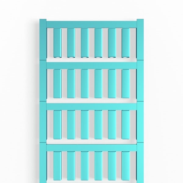 WEIDMÜLLER - Leitermarkierer SlimFix, 3.6-6mm, 21x5.7mm, PA 66, blau