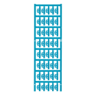 WEIDMÜLLER - Leitermarkierer SlimFix Clip, 2-3.5mm, 21x5.8mm, PA 66, blau