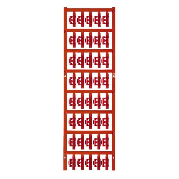 WEIDMÜLLER - Leitermarkierer SlimFix Clip, 2-3.5mm, 21x5.8mm, PA 66, rot