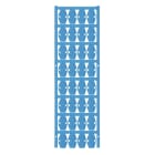 WEIDMÜLLER - Kabelmarkierer SlimFix X , 7-40mm, 23x10mm, PA 66, blau