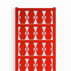WEIDMÜLLER - Kabelmarkierer SlimFix X , 7-40mm, 23x15mm, PA 66, rot