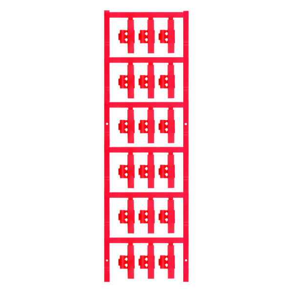 WEIDMÜLLER - Leitermarkierer SlimFix Clip, 3-5mm, 30x5.8mm, PA 66, rot
