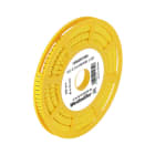 WEIDMÜLLER - Leitermarkierer, 4-10mm, 6x7mm, Symbol PE, PVC, gelb