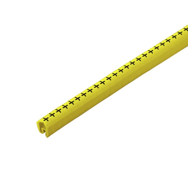 WEIDMÜLLER - Leitermarkierer, 4-10mm, 4x7mm, Symbol +, PVC, gelb