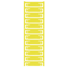 WEIDMÜLLER - Kabelmarkierer SlimFix X, 7-40mm, 60x11mm, PA 66, gelb