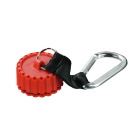 WEIDMÜLLER - Montagedornhalter, 55mm, rot