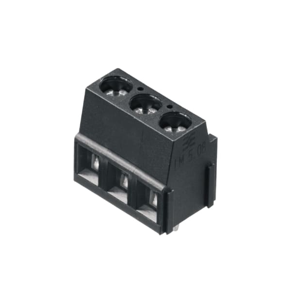 WEIDMÜLLER - Leiterplattenklemme, 5.08mm, Polzahl:3, Abgang: 90°, Zugbügelanschluss