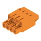 WEIDMÜLLER - Leiterplattensteckverbinder (Leiter), 5.08mm, Polzahl: 4, TOP Anschluss
