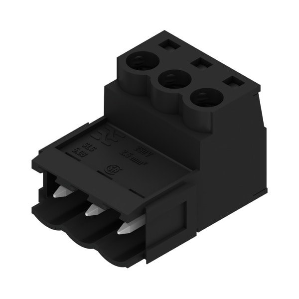 WEIDMÜLLER - Leiterplattensteckverbinder (Leiter), 5.08mm, Polzahl: 3, Zugbügelanschluss