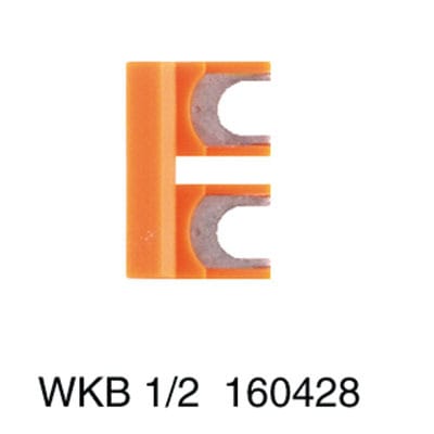 WEIDMÜLLER - Querverbinder, gesteckt, Pole:2, Raster 8mm, Isoliert, orange