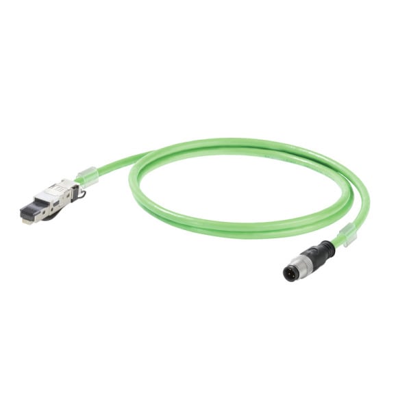 WEIDMÜLLER - Schleppkettenkabel Kupfer PROFINET, M12 IP67, RJ45 IP20, Cat5/5e, PUR, 10m