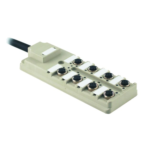 WEIDMÜLLER - Sensor/Aktorv-Passiv-Verteiler 8fach M12, 4pol, PUR Kab. 10m