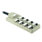 WEIDMÜLLER - Sensor/Aktorv-Passiv-Verteiler 8fach M12, 4pol, PUR Kab. 10m