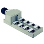 WEIDMÜLLER - Sensor/Aktor-Passiv-Verteiler 8fach M12, 4pol, Haube+Versch.