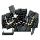 WEIDMÜLLER - Sicherungs-Reihenklemme, Zugfederanschluss, ohne LED, 6mm², schwarz