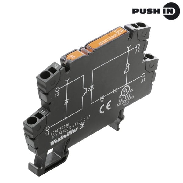 WEIDMÜLLER - Solid-State Relais 5..48V DC Push In
