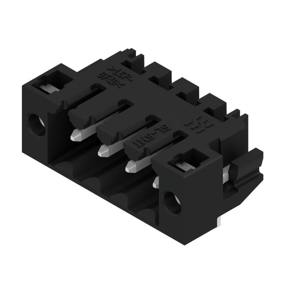 WEIDMÜLLER - Leiterplattensteckverbinder (Platine), 3.50mm, Polzahl: 4, Abgangswinkel: 90°