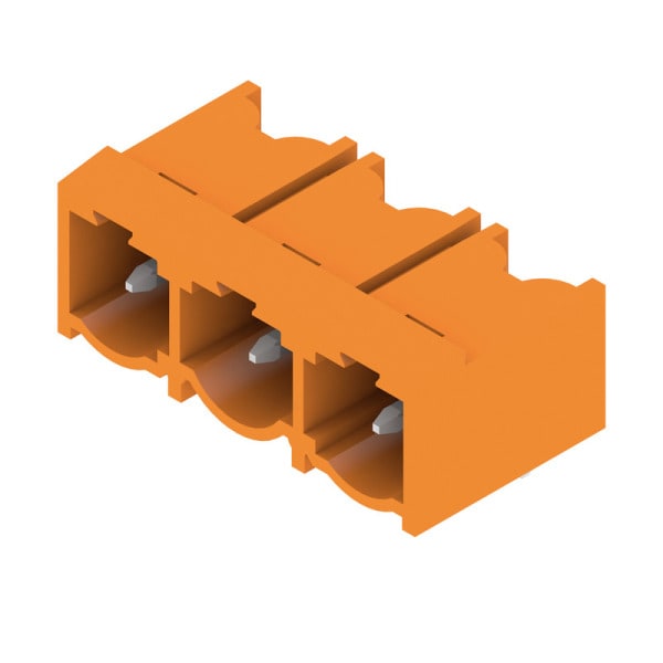 WEIDMÜLLER - Leiterplattensteckverbinder (Platine), 7.62mm, Polzahl: 3, Abgangswinkel: 90°